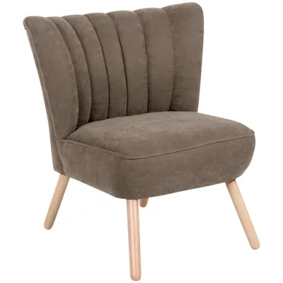 Produktbild von Max Winzer Sessel Alessandro - Velourstoff sahara - Maße: 70 x 66 x 80 cm