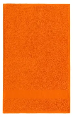 Productafbeelding van L-Merch - Gastendoek, effen kleur LT981 (50 cm x 30 cm) (Oranje)