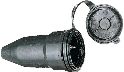 Produktbild von Brennenstuhl Schutzkontakt-Gummikupplung 230V/16A IP44, 1082050