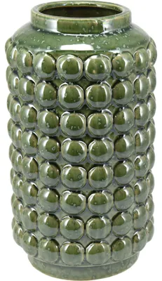 Produktbild von Home & Styling Vase - Keramik/Olivgrun - D15 x 27 cm