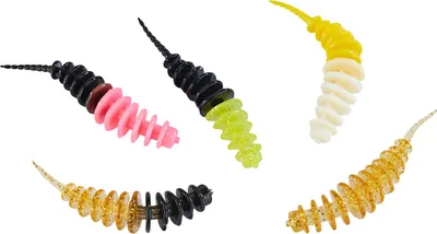 Produktbild von Trout Attack Aromatisierte Forellen-Würmer (Mix 1, Knoblauch)