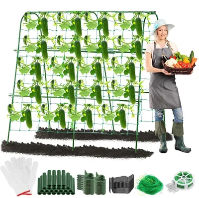 Image de Support de jardin en forme de U pour plantes grimpantes