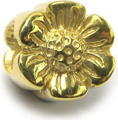 Image de Carlo Biagi perle marguerite argent European Beads BGPS06
