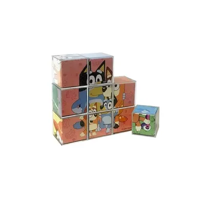 Image de Cefa Toys BLUEY 9 Cubes Puzzle (88319) CEFA TOYS