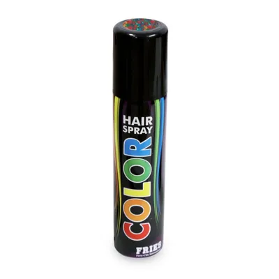 Produktbild von Fries Haarspray Glitter Bunt 100ml Karneval Fasching Party Haarfarbe