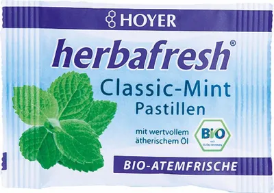 Immagine prodotto di herbafresh Classic-Mint Pastillen 17g