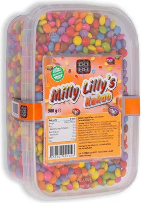 Produktbild von agilus dragees Milly Lilly´s Kakao 900g - Schokolinsen