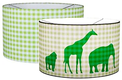 Produktbild von LITTLE DUTCH Tierparade Hängelampe 20x30 limettengrün