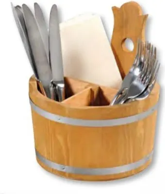 Obrázek produktu pro Kesper 69295, Držák na příbory, Hnědá, 170 mm, 170 mm, 200 mm, 376 g