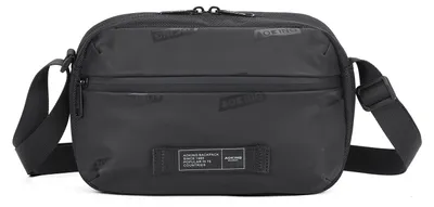 Produktbild von Aoking Schwarze Umhängetasche aus Polyester, mit Reißverschluss und multifunktionalen Fächern