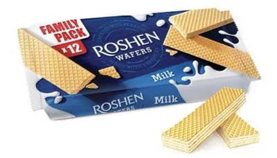 Produktbild von Roshen Waffeln mit Milchfuellung 216g