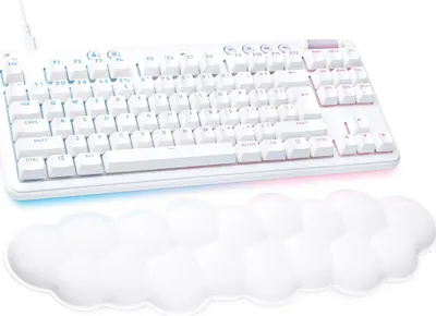 Obrázek produktu pro Logitech G G713, Kabel, USB, Mechanický spínač, QWERTY, RGB LED, Bílá