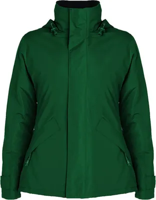 Produktbild von Roly PK5078 | Damen Europa Jacket, Außenseite: 100% Polyester, Wasserdicht - Farbe: Bottle Green 56 - Größe: S