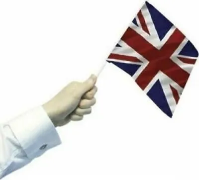 Produktbild von Amscan - Wehende Fahne "A Day To Remember", Union Jack 12er-Pack SG23178 (Einheitsgröße) (Rot/Weiß/Blau)