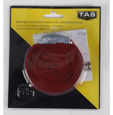 Produktbild von 12x Spanngurt Zurr Ratschen L5m Spann Transport PKW Motorrad Auto Wagen Klemm