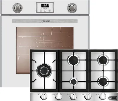 Produktbild von Herd Set/ Kaiser EG 6374 w/ Gas Backofen Einbaubackofen + KG 9357 Gaskochfeld