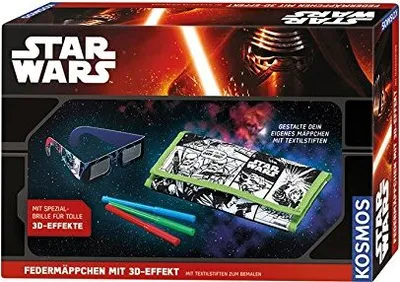 Immagine prodotto di KOSMOS Star Wars 663025 - Astuccio per matite con effetto 3D