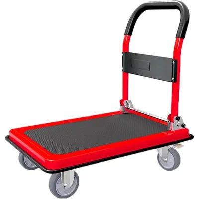 Obrázek produktu pro eCa AT01 Přepravní skládací vozík, 300 kg, červená