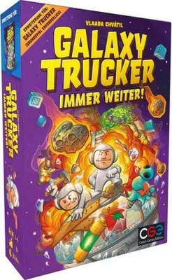 Produktbild von Czech Games Edition Galaxy Trucker 2nd Edition: Immer weiter! (DE)