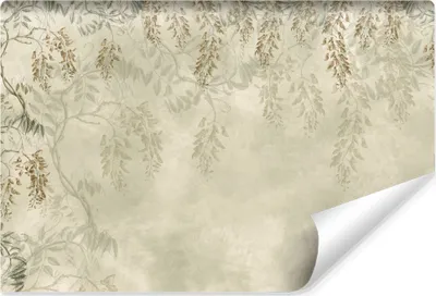 Produktbild von Muralo Vlies Fototapete Für Schlafzimmer BLÄTTER Blumen Beton Natur Br. 90cm x Hö. 60cm