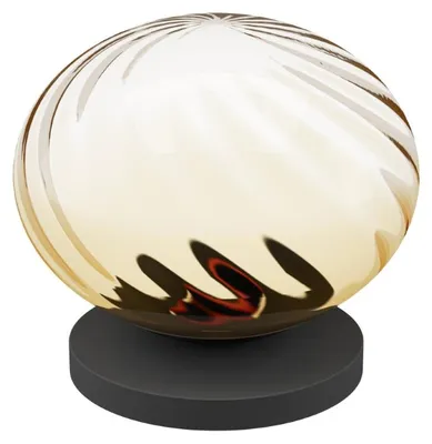Image de Lampe de table Pantoja noire avec réglage de la température de couleur (CCT)