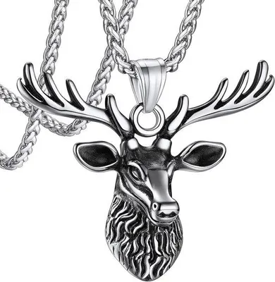 Zdjęcie produktu dla Naszyjnik męski z amuletem z runami w stylu retro, 55 cm
