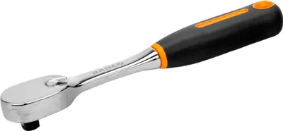Immagine prodotto di Bahco 3/8'' testa a pera reversibile con 80 denti e un angolo di azione di 4,5° 205 Mm Cricchetto Argento Argento Taglia unica