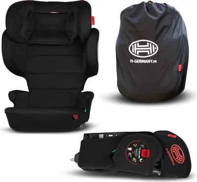 Obrázok produktu pre Detská autosedačka HEYNER® KIDS i-Size skladacia | možno ju používať s Isofixom aj bez neho | detská autosedačka pre deti od 3,5 do 12 rokov (100-150 cm)