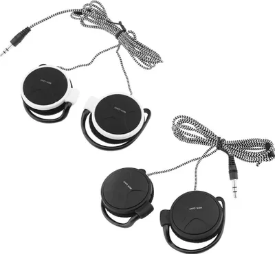 Zdjęcie produktu dla Przewodowe słuchawki gamingowe 3,5 mm, sportowe słuchawki nauszne, słuchawki muzyczne z pałąkiem na ucho do smartfonów, tabletów, laptopów i komputerów stacjonarnych