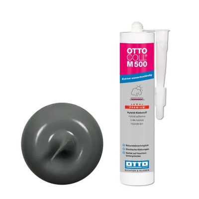 Produktbild von OTTOCOLL M500 Premium-Hybrid-Klebstoff 310ml Kartusche - C02 Grau