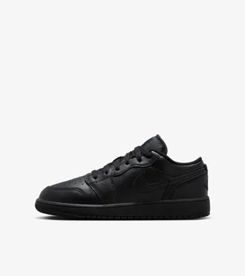 Immagine prodotto di Nike Air Jordan 1 Low Triple Black GS Sneaker Damen Kinder Schuhe - EU 36