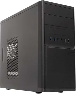 Produktbild von UNYKAch Dark Shadow, Tower, PC, Schwarz, micro ATX, Metall, SGCC, 14 cm