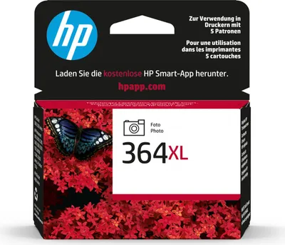Image de HP 364XL High Yield Photo Original Ink Cartridge cartouche d'encre 1 pièce(s) Rendement élevé (XL) Photo noire