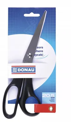 Produktbild von Klassische schwarze Büroschere, 20,5 cm
