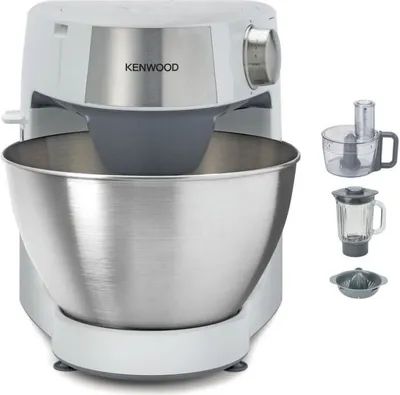 Produktbild von Kenwood Prospero KHC291A.H0WH Küchenmaschine, 1000W, 4.3L Edelstahlschüssel, Inkl. Blender, Multifunktionsschüssel, Zitruspresse