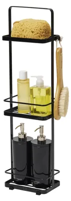 Produktbild von Yamazaki 6635, Schwarz, Stahl, 3 Regale, 2 kg, 2 kg, 2 kg