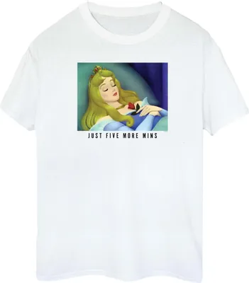 Produktbild von Disney Princess - "Five More Minutes" T-Shirt für Damen BI51881 (S) (Weiß)