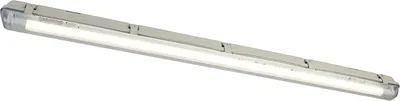 Produktbild von Shada - Retro Leuchtstofflampe inkl. LED 1800 lm und Bewegungsmelder IP65 - Sockel I Außenbeleuchtung - Kunststoff Länglich - LED geeignet G13