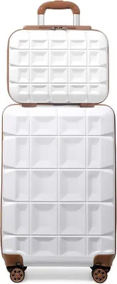 Produktbild von Famanu Reisekoffer 35,5 x 22 x 53,5 cm - Hartschale, 4 Rollen, TSA-Schloss