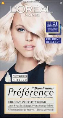 Produktbild von L'Oreal Paris Präferenz Haarfarbe 11.21 Moskau - Deluxe Blondierung 150ml