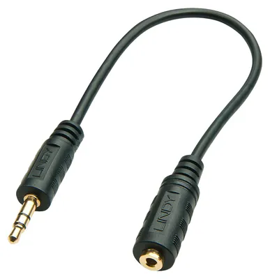 Produktbild von Lindy 35699 Audio-Kabel 20 m 3.5mm 2.5mm Schwarz