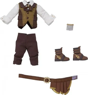 Produktbild von Original Character Zubehör-Set für Nendoroid Doll Actionfiguren Outfit Set Inventor