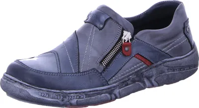 Produktbild von Krisbut Herren Slipper 23803-40, 23803-41, 23803-42, 23803-43, 23803-44, 23803-45, 23803-46 KRI-5229A grau/blau 44