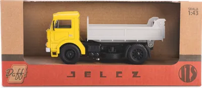 Obrázok produktu pre Terénny kamión Jelcz 317, žltý, mierka 1:43, kolekcia PRL Daffi