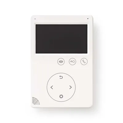 Image de Nedis Doorp15Cwt Moniteur vidéo de porte 4.3&Quot ; Fonction de déverrouillage Blanc