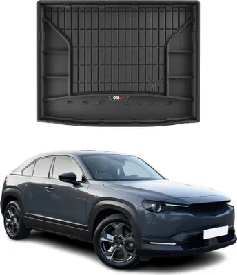 Image de Bac de coffre Bac de coffre pour Mazda MX-30 2020-2025 Premium TPE Noir