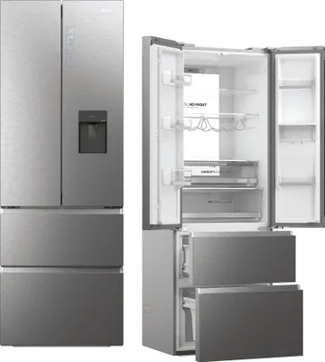 Produktbild von Haier HFW7720EWMP French Door mit Edelstahlfront Wasserspender