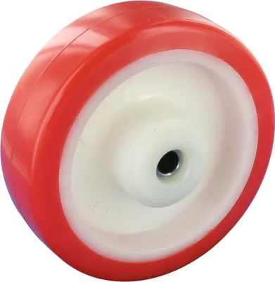 Obrázek produktu pro Kolečka z nerezové oceli Kolečka Ø160 mm z polyuretanu