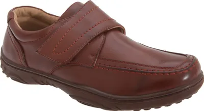 Produktbild von Smart Uns Herren Schuhe mit Klettverschluss, Leder DF138 (43 EUR) (Braun)