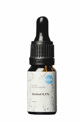 Obrázek produktu pro Kvitok Noční pleťové sérum Retinol 0,1% 10 ml